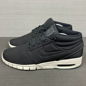 Nike Air SB Stefan Janoski 807507-003 Black Casual Shoes Sneakers Mens Size 10.5